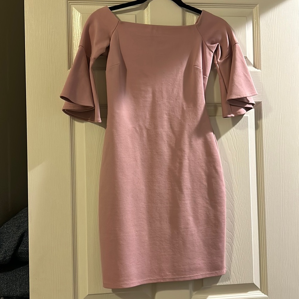 Gorgeous blush dress